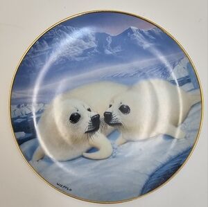 The Franklin Mint Happy Together By Wepplo, Limited Edition Plate